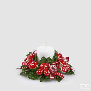 Kurorë Kërpudhë Me Gjethe