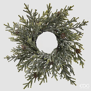 Kurorë Me Degë Dhe Boçe Pishe